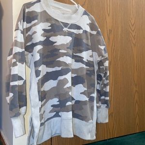 Aerie Camo Sweater